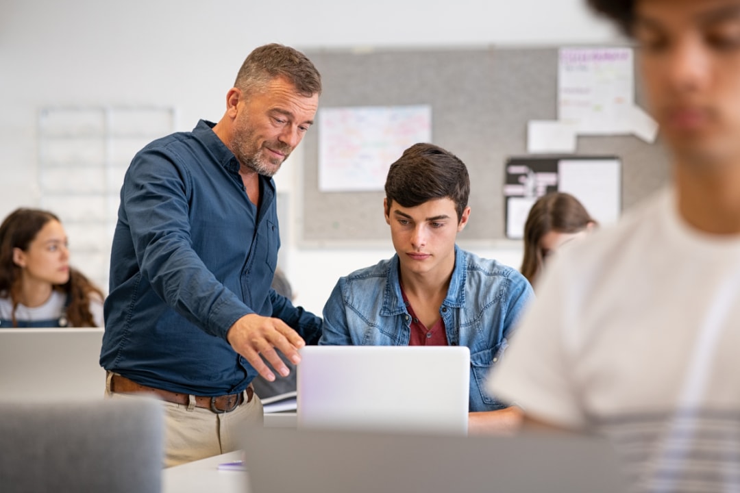 secondary ed
teacher
student
lap top
